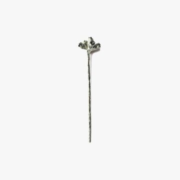 Bell Pod Hair Stick - Silver | Kirsten Muenster Jewelry