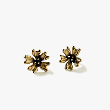 Bella Flora Earrings - Gold | Kirsten Muenster Jewelry