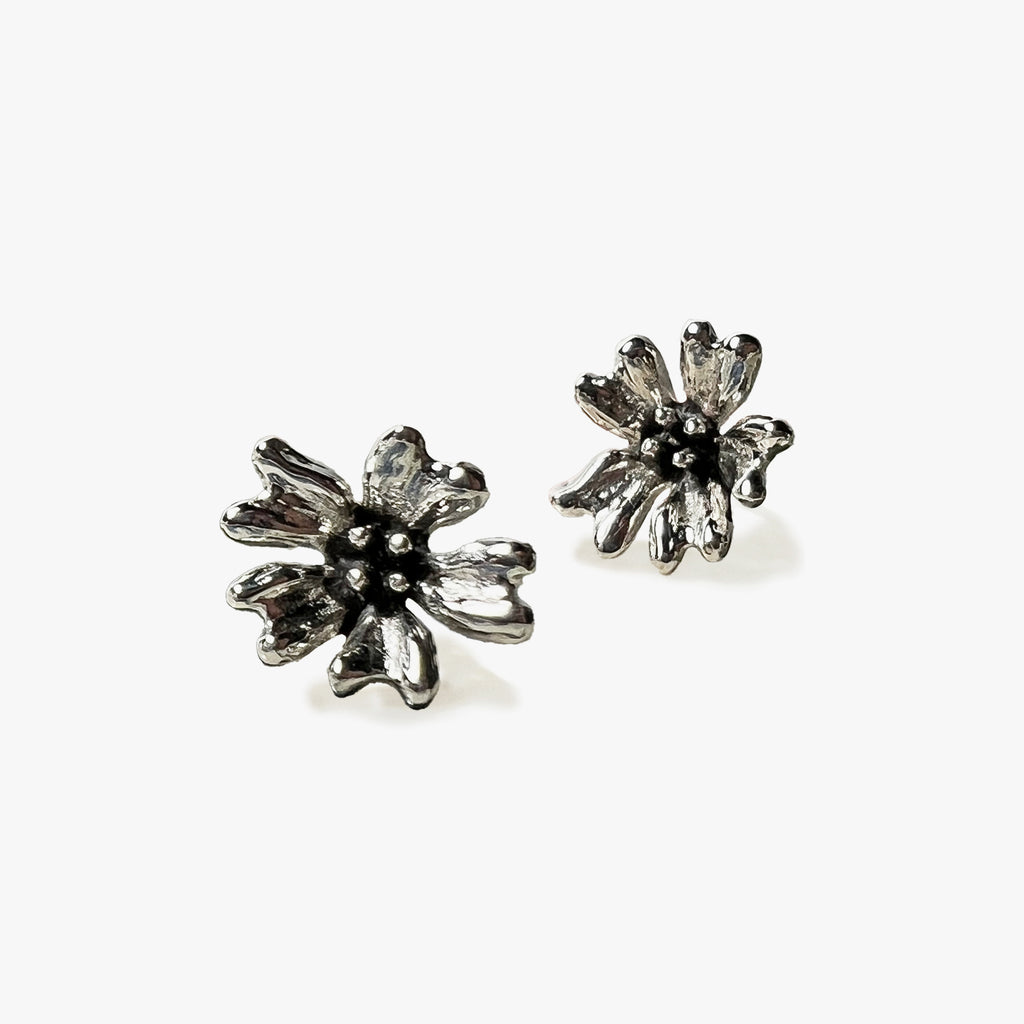 Bella Flora Earrings - Silver | Kirsten Muenster Jewelry