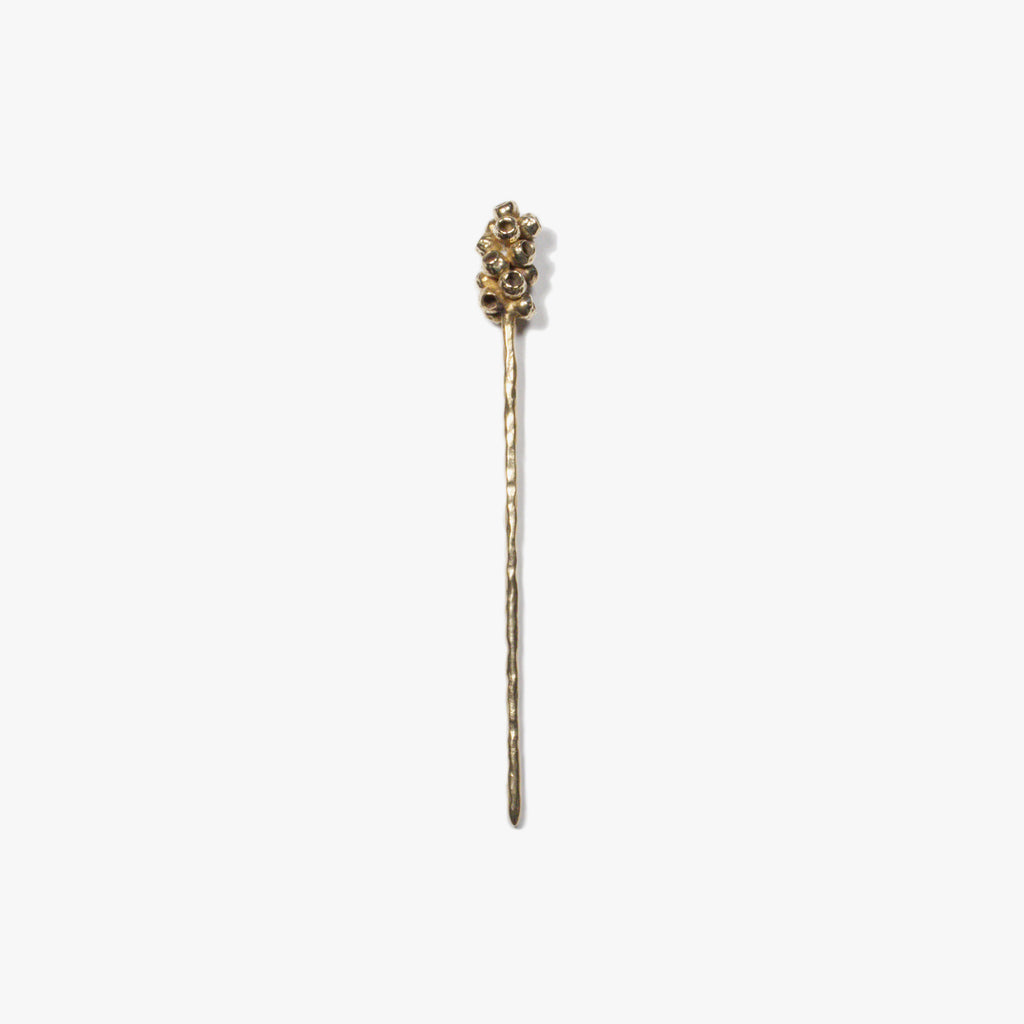 Callistemon Hair Stick - Yellow Bronze | Kirsten Muenster Jewelry