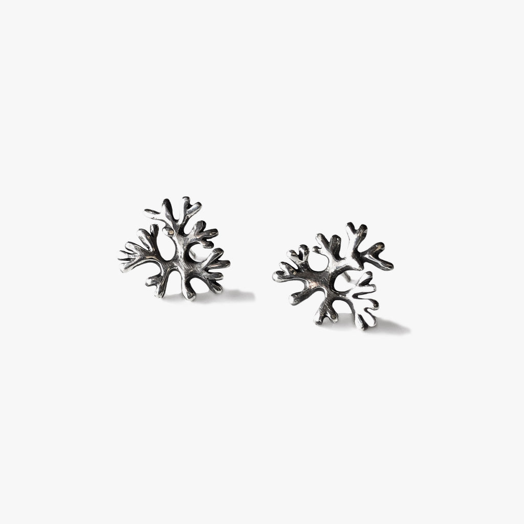 Fan Earrings - Silver | Kirsten Muenster Jewelry