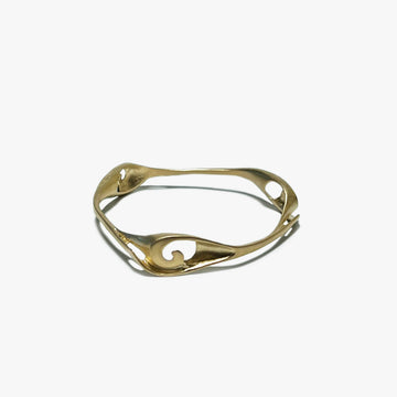 Tapered Slide Bracelet - Gold | Kirsten Muenster Jewelry